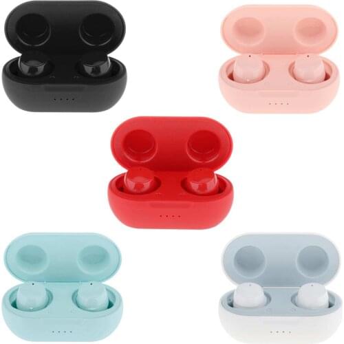 TWS Wireless Bluetooth Earphone Sport Headphones Portable Stereo Sound Earbuds with Charging Box