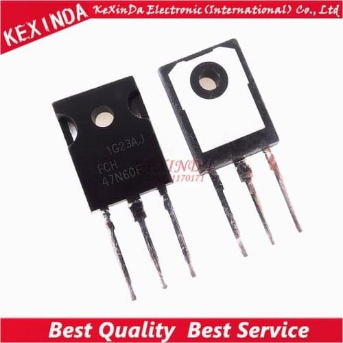 FCH47N60F FCH47N60 FCH 47N60F 47A/600V TO-247 MOS field effect tube 10pcs/lot Free shipping