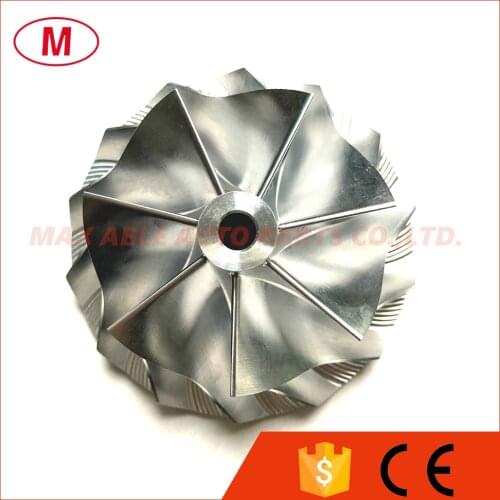 GT2871 452546-0005 53.11/70.98mm 7+7 blades Racing Turbo Billet compressor wheel/Aluminum 2618/Turbo Milling wheel for Trim56