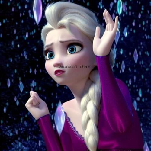 Frozen 5D DIY Diamond Painting Disney Square Round Diamond Embroidery Full Mosaic Home Decor Cross Stitch Kits