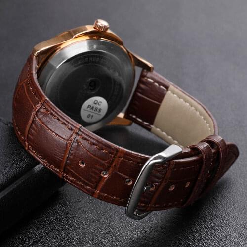 Leather Watchband Men Women Watch Strap 26mm 24mm 22mm 18mm 16mm 14mm Wrist Watch Belt Watchbands Bracelet Silver Metal Buckle