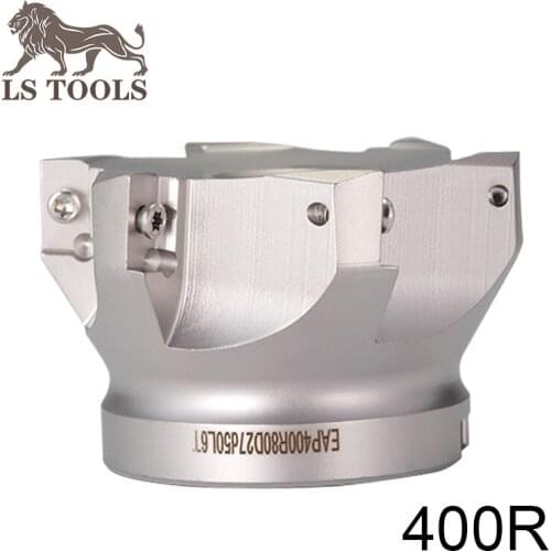 LS TOOLS BAP400R 50-22-4T 63-22-4T BAP400R-80-32-6T CNC Tools Shoulder Milling Cutter Head Angle 90 Degree for APMT1604 Inserts