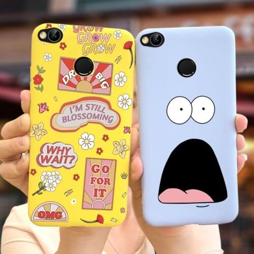 Cute Candy Painted Cover For Xiaomi Redmi 4X Case Redmi 4 X 4X Soft Slim Phone Cases Funda For Xiaomi Redmi 4X Shockproof Bumper