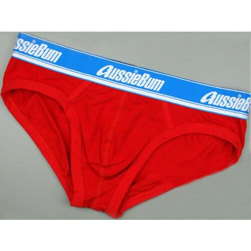 Mens briefs Aussiebum briefs Underwear Swimwear Men cotton fabric fashion three-dimensional lifting bag briefs factorywholesale