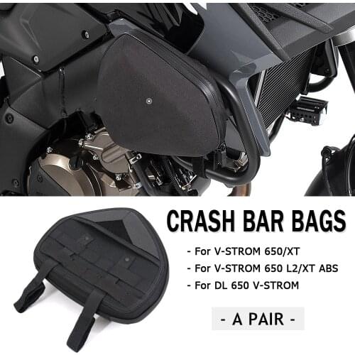 NEW DL650 DL 650 V-STROM Crash Bar Bags Motorcycle Frame Storage Package FOR SUZUKI V-STROM 650 L2 / XT ABS V-strom 650 / XT
