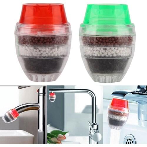 New Water Filter Carbon Home Household Kitchen Mini Faucet Tap Water Clean Purifier Filter Filtration Cartridge 21-23mm