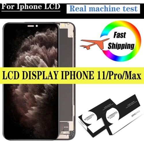 Original OEM Display For iPhone 11 Pro Max LCD Touch Screen Digitizer Assembly Repair Parts For iPhone 11 Pro Max LCD Display