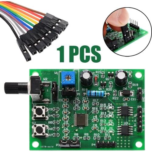 DC 5V-12V Stepper Motor 2-phase/4-phase Mini Stepper Motor Driver Board Speed Controller with Over-current Protection