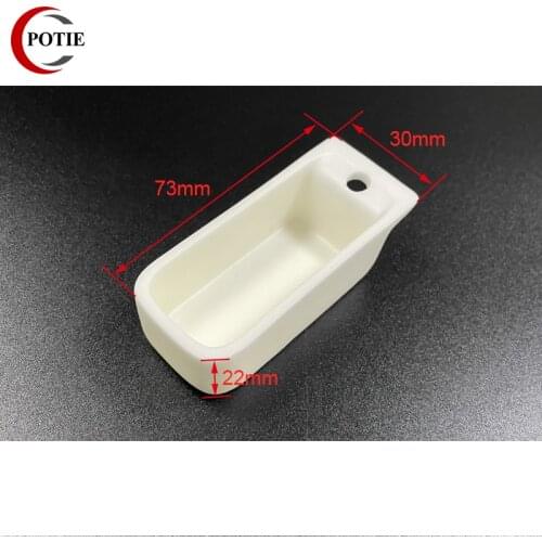 73X30X22MM Factory Price Rectangle Shape 99% Alumina Combustion Boat