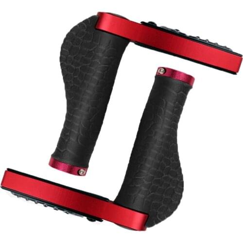 1 Pair Bicycle Solar Charging Pair High Quality Rubber Grip Cover Charging with Light Pair Bicycle Mountain Biking Equipments