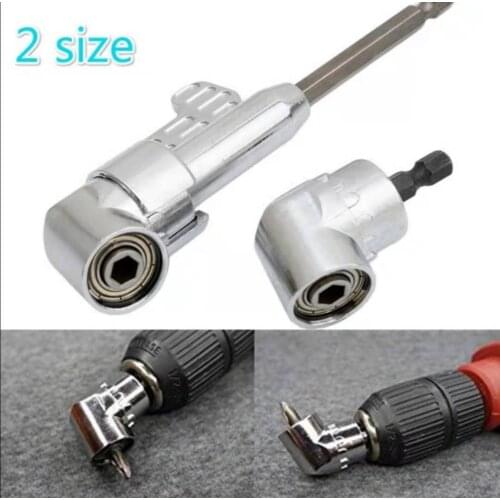 105 Degrees 1/4" Extension Hex Drill Bit Adjustable Hex Bit Screwdriver Socket Holder Adaptor Tools