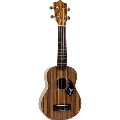 21 Inch 4 Strings Laminated Wood Ukulele Small Guitar Acoustic Music Instrument Toy Acoustic Instrument Kids Gift