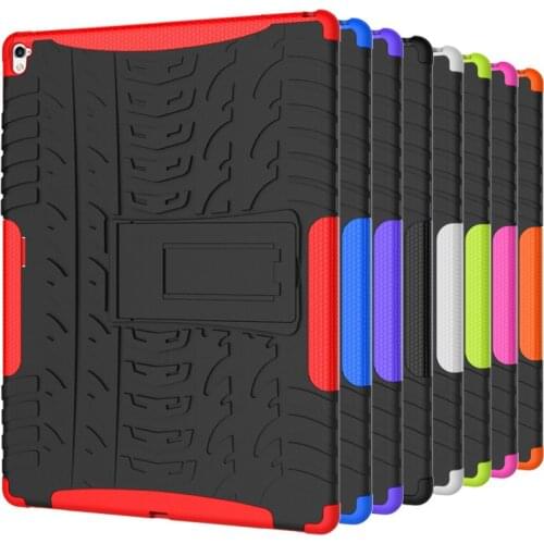 For iPad 56 2017/2018 Case For iPad Air 3 Pro 10.5 2019 Armour Shockproof PC Silicone TPU Tablet Cover For iPad Pro 9.7inch Case