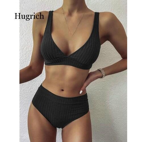 Купальники с рюшами Hugrich China At AliExpress