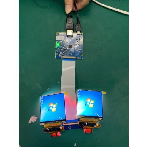 Hotselling 2.9 inch square lcd tft display 1440*1440 with MIPI DSI HDMI driver board 40 pins MIPI for VR HMD LS029B3SX02