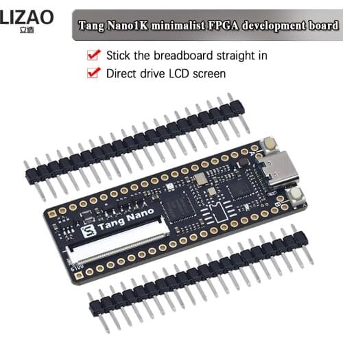 Sipeed Lichee Tang Nano minimalist line FPGA development board breadboard GW1N-1 chip