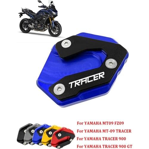 Motorcycle Kickstand Kick Stand Plate For Yamaha MT09 Tracer MT-09 TRACER 900 GT mt 09 XSR 900 FZ 09 2015 2016 2017 2018 2019