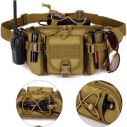 Waist Pack Casual Fashion Functional Men Waterproof Fanny Pack Women Belt Bum Bag Male Phone Wallet Pouch Bags Unisex Y102