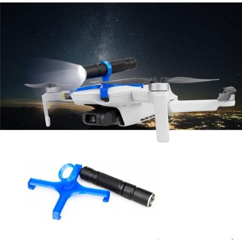 Professional LED Light with Bracket Adjustable Night Flight Flashlight for DJI Mavic Mini Drone Accessories