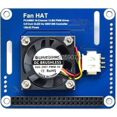 Raspberry Pi PWM Controlled Fan I2C