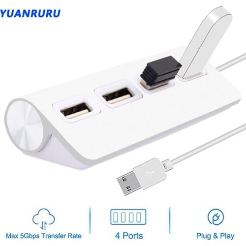 USB 3.0 Hub Splitter USB Hub 3.0 Splitter With Power Adapter 4/7 Port Multiple Expander USB For PC Computer Accessoriess