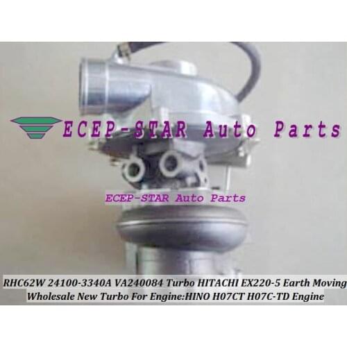 RHC62W 241003340 VA240084 24100-3260A 24100 3260A 241003260A CUBE Turbo For Hitachi EX220-5 Earth Moving For HINO H07CT H07C-TD