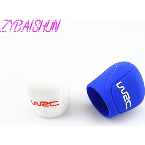 Color of my car life Gears head shift knob cover Gears shift handle ball Collars for Ford Focus 2 3 4 MK2 MK3 MK4 mt 2009-2017