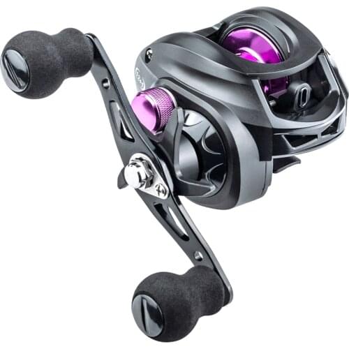 Fishing Reel 8kg Max Drag 7.2:1 Bait Casting Reel Fishing Metal Spool Fishing Wheel Saltwater Baitcasting Reel Brake System
