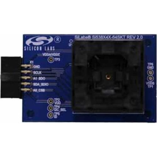 Si538X4X-64SKT-DK burn 64 Pin Daugh Card Use w / CBPROG-DONGLE