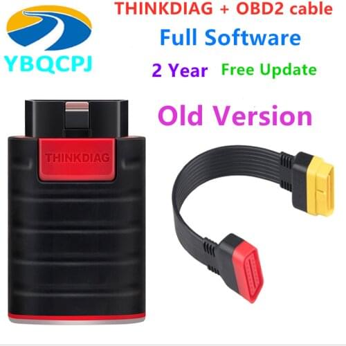 THINKCAR Thinkdiag Old Boot Full System OBD2 Diagnostic Tool Old Version Powerful than for AP200 Easydiag