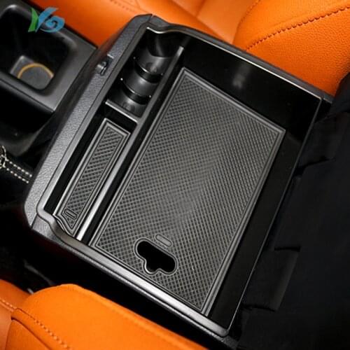 Armrest Storage Box Fit For Toyota Fortuner 2016 2017 2018 Case Car Central Console Bin Tray Holder Organizer container