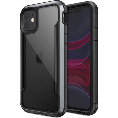 Raptic Shield Phone Case For iPhone 11 Metal anti-drop Cover For iPhone 11 Pro Max Back Cover