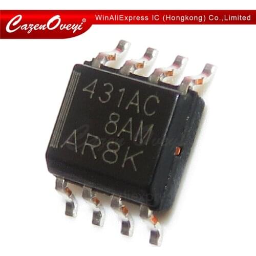 10pcs/lot TL431ACD TL431 431AC SOP-8 In Stock