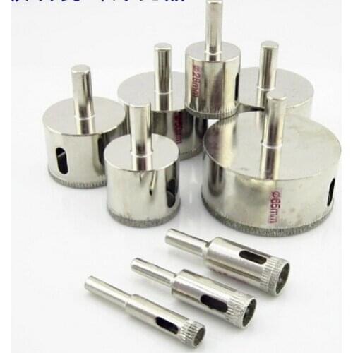 3/4/5/67/8/9/10/11/12/13/14/15-100mm marble glass diamond core drill bit ceramic tile Bead knife glass dilator Glass drill bit