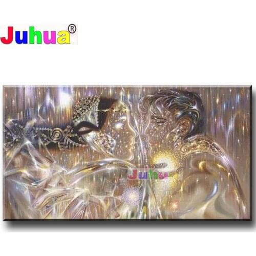5d Diy Diamond Painting Full square/Round"Abstract Beloved lover "Embroidery Picture Of Rhinestones DIY Mosaic fantasy Art