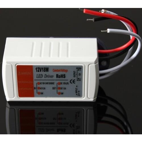Power Supply AC/DC adapter transformers switch 12V 1.5A 18W for LED Strip RGB ceiling Light bulb Driver Power Supply 100~240V