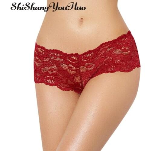 Shishangyouhuo Exotic Womens Sexy Panties Briefs Boxer Shorts Lingerie Sexual Underwear Big Plus Size XXXXXXL Underpants P5059