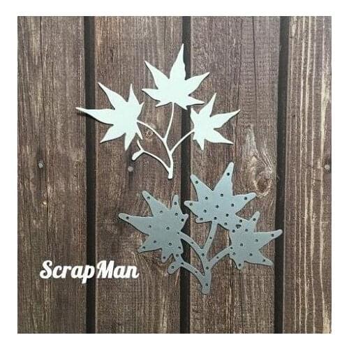 Leaf Metal cutting dies cut die mold card Scrapbook paper craft knife mould blade punch stencils