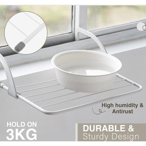 Multifunctional Foldable Drying Rack Household Indoor Outdoor Balcony Adjustable Shelf Clothes Towel Shoe Hanger B1