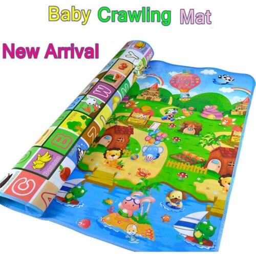Cartoon Animal Kids Baby Crawl Play Game Picnic Carpet Play Mats