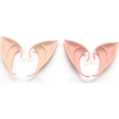 Angel Elf Ears Soft False Ears Halloween Party Cosplay Accessories Universal for Boys and Girls Show Performance Hanging Ear