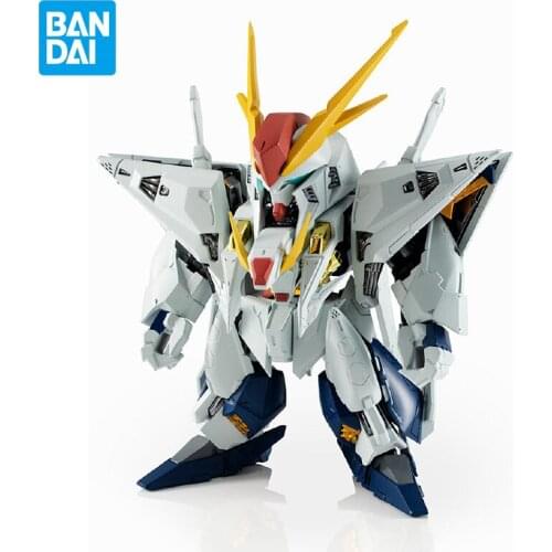 Bandai Gundam Model Kit Assemble Figure NXEDGE RX-104 and RX-105 Anime Japanese Animation Action Dolls Gift Childrens Toys
