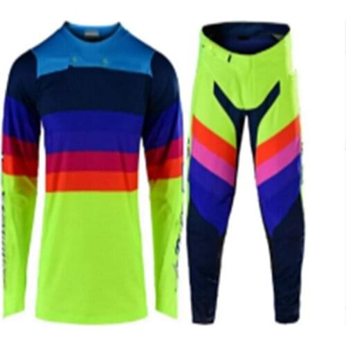 New 2021 Fox mountain bike suit and pants mx gear set combination mountain bike ATV off-road motorcycle suit