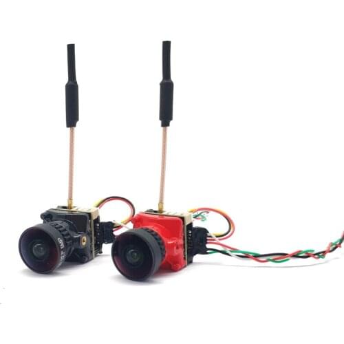 5.8G 48CH FPV Transmitter 25/100/200mW Support smartaudio DC 5-24V with 1/1.8'Starlight HDR OSD 1200TVL 1.66mm Lens FPV Camera