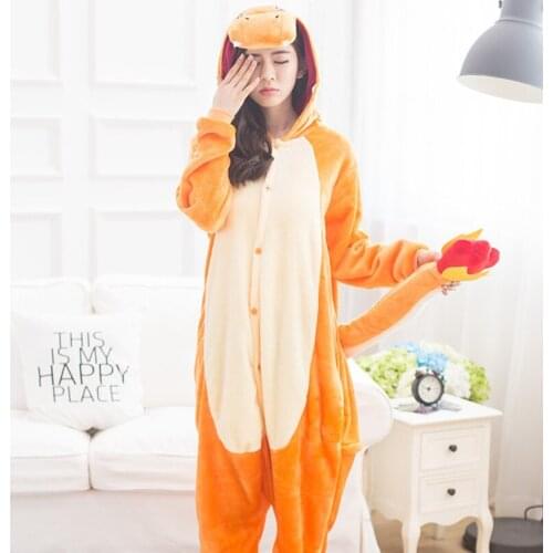 Dinosaur Dragon Pajama Set Women Men Unisex Adult Animal Pijama Flannel Onesie Sleepwear Hoodie Halloween Cosplay Costume