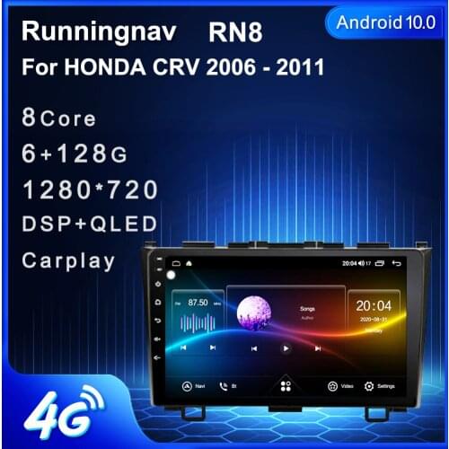 Runningnav For HONDA CRV 2006 - 2011 Android Car Radio Multimedia Video Player Navigation GPS