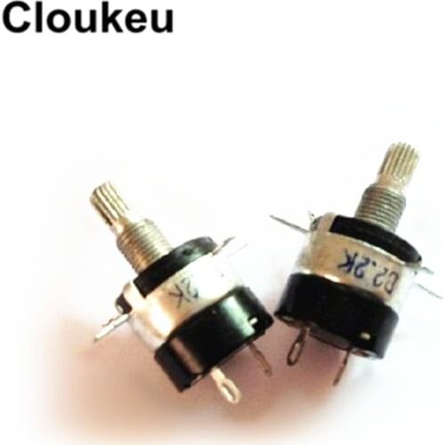 RV137 WH137-2 Potentiometer switch 2K2 4K7 10K 22K 47K 100K 220K 470K