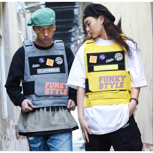 Airsoft HIPHOP Vest Tactical Vest Plate Swat Hunting Vest Military Army Police Tactical Vest Military Combat STREETWEAR Vest