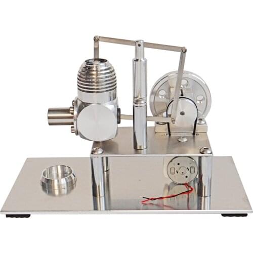 1Set Metal Balance Sterling Engine Model Micro Generator Model Developmental Educational Toy Gift
