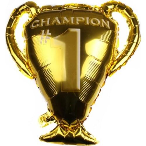 1pc Champion Trophy Aluminum Foil Balloon Sports Theme Party Decoration Holiday Balloon 71*64 cm